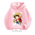 thumbnail image 3 of Sudadera con capucha de Anime One Pieces, ropa para niños, ropa para primavera y otoño para niñas, sudadera con dibujos animados de Luffy Zoro, traje para adolescentes, camisetas con capucha de Sonic, 3 of 5