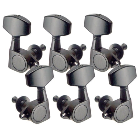 JWQFBC Pack of 6 Closed Guitar Tuning Keys Tuners for Acoustic Folk Guitar Replacement