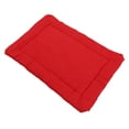 thumbnail image 4 of Portable Dog Bed, Pet Travel Mat Slip Resistance Multipurpose Comfortable Soft Foldable  For Outdoor For Camping Red, 4 of 8