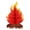 1pc, variant on mdesiwst Fake Campfire Decoration 3D Paper Honeycomb Campfire Centerpiece Artificial Flame Folding Honeycomb Ornament for Camp Bachelorette Party Supplies