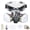 MS65 Half Face Cover Gas Mask, variant on Respirator Reusable Half Face Cover Gas Mask with Safety Glasses, Filters for Painting, chemical, Organic Vapor, Welding, Polishing, Woodworking and Other Work Protection