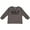 Charcoal, variant on Inktastic From Santa Fe New Mexico in Black Distressed Text Boys or Girls Long Sleeve Toddler T-Shirt