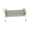 thumbnail image 4 of Cama elevada para gatos, cuna elevada para gatos, refrigeración, suministros versátiles, cómoda y portátil 61 cm x 45 cm x 23 cm, 4 of 9