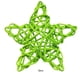 thumbnail image 3 of Kearding 5pcs 6cm Estrella Forma Vid Ca?a Ratán Decoración Boda Navidad Bricolaje Adorno Kits de decoración para fiestas verde Kearding JJ9610-03, 3 of 5