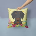 thumbnail image 2 of Easter Eggs Design Dog Art Fabric Decorative Pillow, 2 of 4