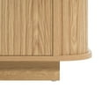 thumbnail image 6 of 63" Storage Sideboard, Buffet Cabinet with Adjustable Shelves, Suitable for Kitchen, Living Room, Hallway, Natural, 6 of 6