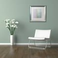 thumbnail image 3 of Trademark Fine Art "Hortensia Stripes" Canvas Art by Color Bakery White Matte, Silver Frame, 3 of 4