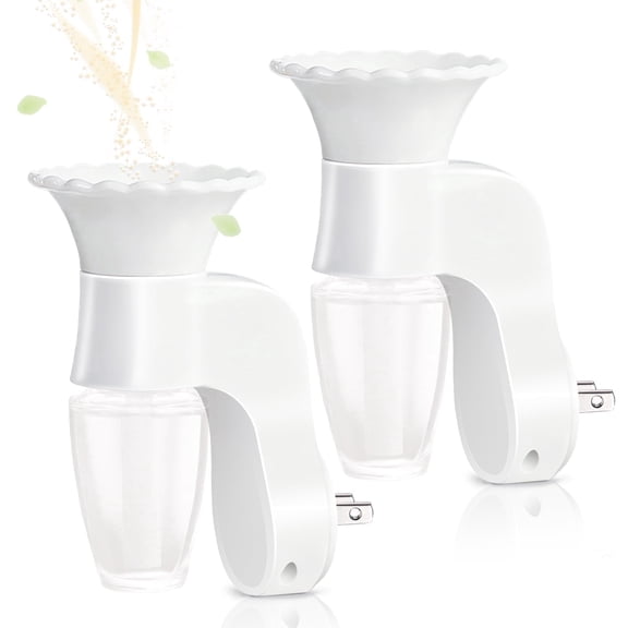 LA BELLEFEE Wall Fragrance Plug in Compatible with Bath and Body Works WallFlower Fragrances 2 Pack, ETL Certified, Rotatable for Home & Office