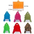 thumbnail image 4 of Sonducket Chubasquero 3 en 1, capa de lluvia, Poncho, estera de Picnic, con capucha, impermeable, a la moda, para acampar al aire libre, montar Escalada Verde oscuro, 4 of 6