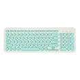 thumbnail image 2 of con cable, Mini USB con cable lindo silencioso - Escritura suave, Funciona con y PC, Computadora, Windows 10/8/7 Verde claro Sunnimix Teclado con cable, 2 of 8
