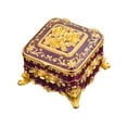 thumbnail image 2 of fenteer Vintage Jewelry Box Creative Small Trinket Box for Jewelry Necklace Earrings violet, 2 of 8