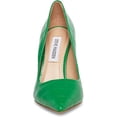 thumbnail image 3 of Steve Madden Vala Green Croco Fashion Magazine Pointed Toe Stiletto Dress Pumps (6, Green Croco), 3 of 5