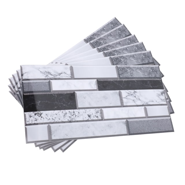 Papel Pintado Contra Salpicaduras De Cocina De Diseño Clásico, PVC, Autoadhesivo, Impermeable, Resistente Al Aceite Para Decoración Del Hogar, Protege Las Paredes De Las Manchas