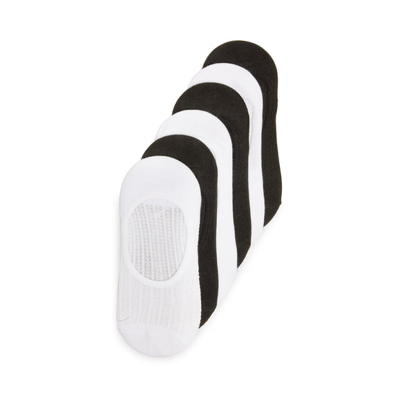 Madden NYC Women's No-Show Liners, 6-Pack, Fits Shoe Size 5-10