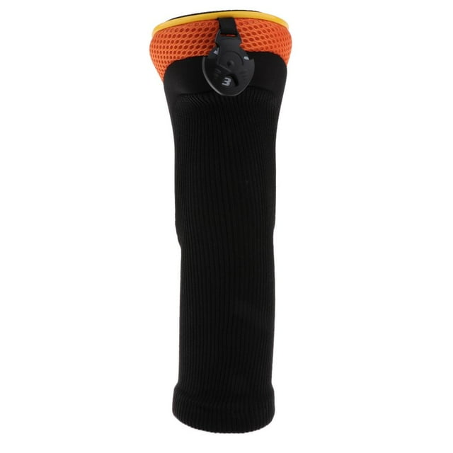 Durable Mesh Golf Hybrid Club UT Putter Headcover W/ Interchangeable Orange