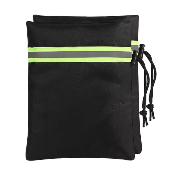 Winter Outdoor Faucet Covers Freeze Protection - Reusable Waterproof Insulated Spigot Cover Socks for Pipe Insulation Backflow Preventer, Black