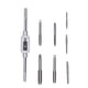 thumbnail image 2 of Juego de troqueles de grifo, herramientas de Hardware anticorrosión de acero de aleación para procesamiento de roscadores de tuberías, 8 Uds., 2 of 8