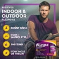 thumbnail image 3 of Allegra Allergy 24 Hours Allergy Relief, Non-Drowsy 30 Tablets, 3-Pack, 3 of 5