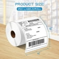 thumbnail image 4 of 4x6 inch Shipping Labels, Self-Adhesive Direct Thermal Labels for Most Thermal Printer, Waterproof and Oil-proof, 250 Labels/Roll, 4 of 10