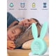 thumbnail image 2 of Bunny Reloj Despertador para Niños Reloj Despertador Digital con Iluminación Ambiental Regulable, Lindo Diseño de Conejo, 5 Tonos de Tono, Recargable, Perfecto para Dormitorios Infantiles y Decoración, 2 of 7