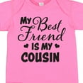 thumbnail image 4 of Inktastic My Best Friend is My Cousin with Hearts Boys or Girls Baby Bodysuit, 4 of 5