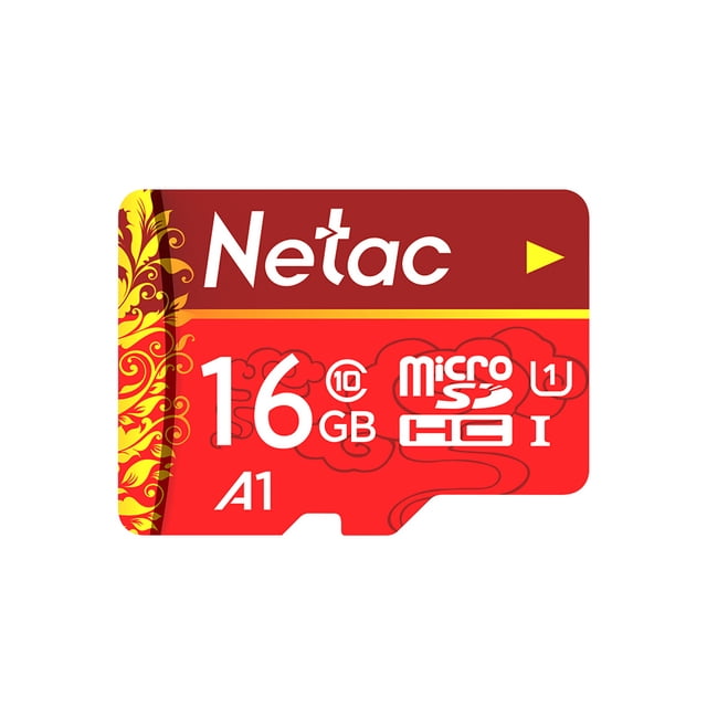 Tarjeta de memoria Netac TF (MicroSD) de 16 GB U1 C10 Grabadora de tráfico