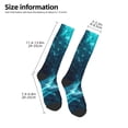 thumbnail image 2 of Gaeub Futuristic Jet Ski Adventure Printed Design Socks Stretchy High Tube Socks for Men Women Teens , Softball Soccer Socks for Hiking, Sport, 2 of 6