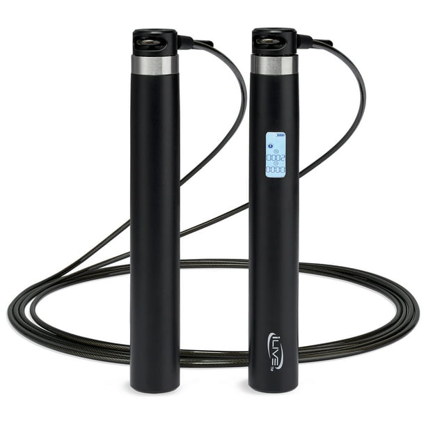 iLive Smart Jump Rope, IFB290B, Black - Walmart.com