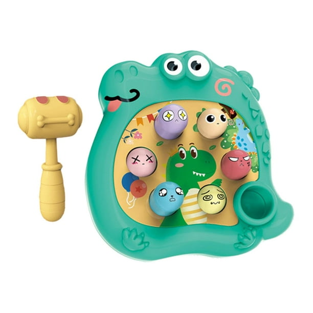 Juego de golpe para niños, juguetes educativos de desarrollo, juego de arcade de golpeteo para niños Verde