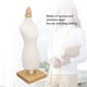 thumbnail image 4 of Forma De Vestido Femenino, Cuerpo De Torso De Maniquí De 12.2x3.7 Pulgadas Con Base De Soporte Maniquí De Modista Maniquíes Cuerpo Mini Maniquí Modelo Muñeca Vestido Forma, 4 of 7