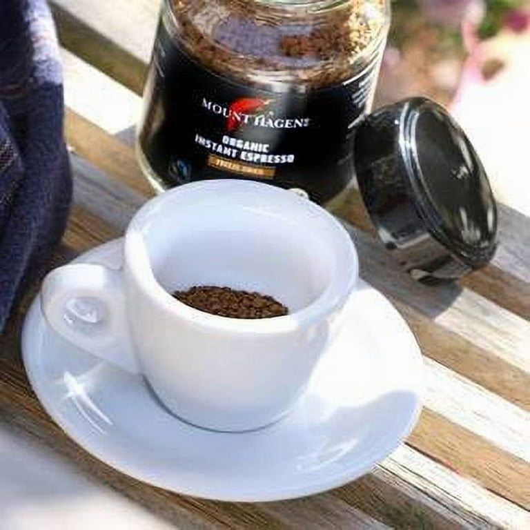 Mount Hagen Instant Espresso Ground Coffee 3 Pack, Eco-friendly