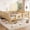 Light Natural + MDF + Pine + Plywood + Full, variant on Luckynote Twin Size Floor Bed with Storage Bookcases, Solid Wood Floor Bed with Cute Stairs and Guardrails, No Box Spring Needed, Light Natural