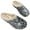 Silver, variant on Shiny Plush Slippers Non Slip Bride Slippers Elegant House Shoes for Adults Home Indoor and Outdoor Activities Wear