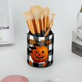 thumbnail image 6 of ERJLKXP Black and White Checkered Pumpkin Halloween Small Pen & Pencils Holder for Desk Organizer,Desktop Stationery Storage for Office Supplies, Pencils and Makeup Brush Holder, 6 of 6