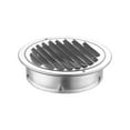 thumbnail image 3 of Air Vent Ducting Air Extractor Round Rustproof Grille Cover Vent Air Outlet with 100mm, 3 of 8