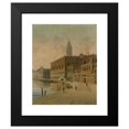 thumbnail image 2 of August Von Siegen 20x24 Black Modern Framed Museum Art Print Titled - Venice 1, 2 of 5