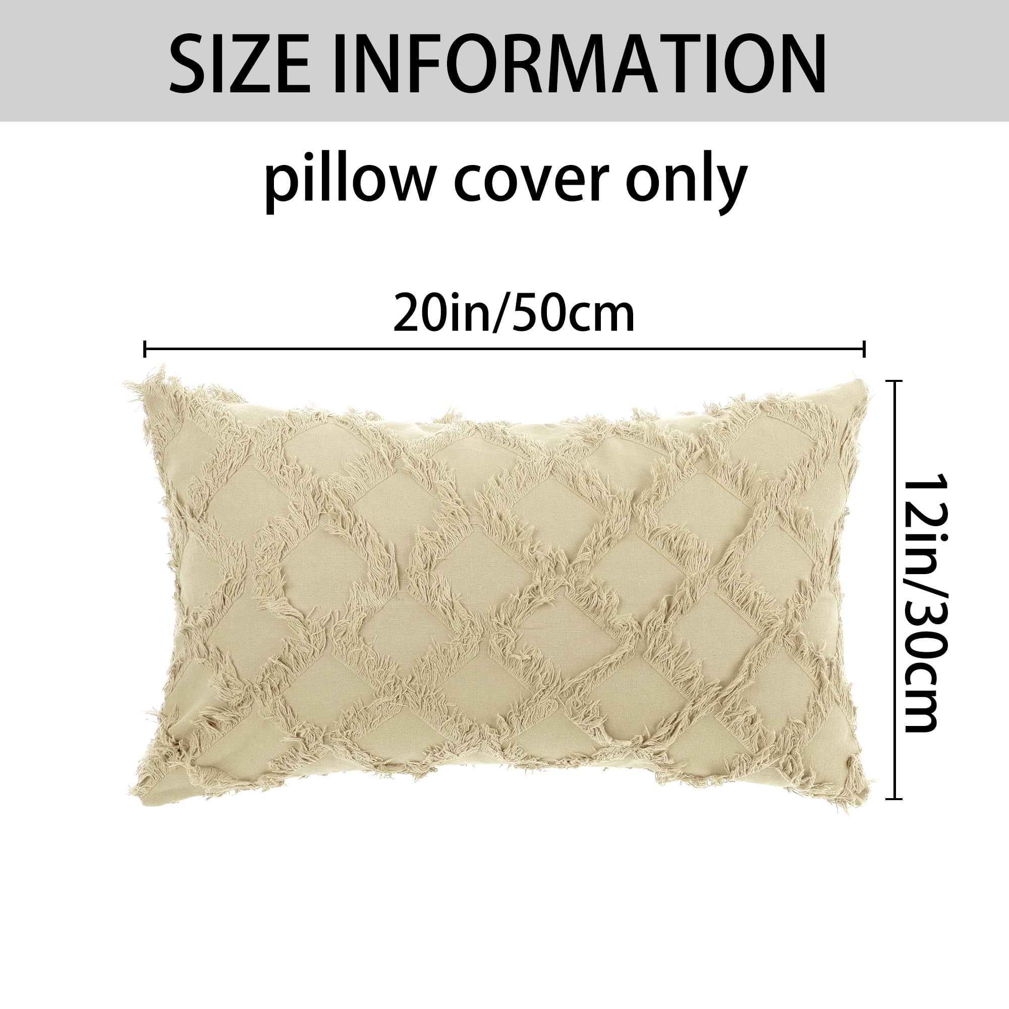 Unique Bargains 2 Solid Cut Flower Checkered Throw Pillow Covers Decorative Cushion Covers Grey 12" x 20"