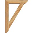thumbnail image 3 of Ekena Millwork 4"W x 26"D x 38"H Traditional Slat Rough Sawn Bracket, Western Red Cedar, 3 of 4