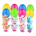 thumbnail image 3 of Huevos de Pascua precargados con conejitos de peluche, muñecos de regalo, animales de peluche, conejos conjunto de 8, 3 of 9