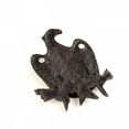 thumbnail image 7 of Eagle Door Knocker 6" L Solid Brass Dark Oil Rubbed Bronze Finish Decorative Front Door or Gate Knocker Antique Detailed Metal Knockers w/Screws Renovators Supply, 7 of 7