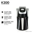 thumbnail image 4 of Keurig K200 Single Serve Black K-Cup Coffee Maker, 4 of 12