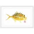 thumbnail image 1 of "Golden Trevally" Framed Painting Print, 1 of 5
