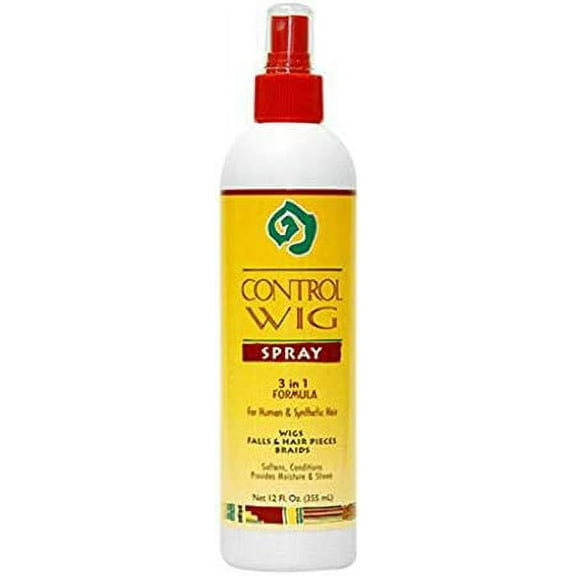 Control Wig Spray 3 In 1 Formula 12Oz