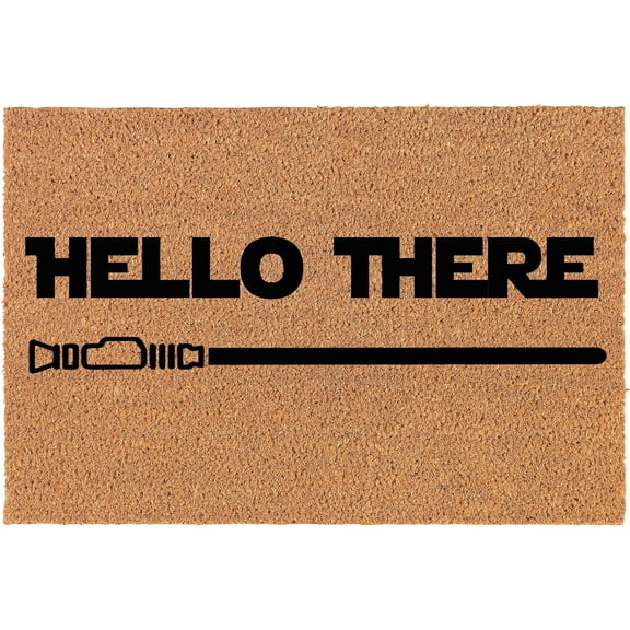Welcome Doormat Door Mat Hello There 16x24 inch
