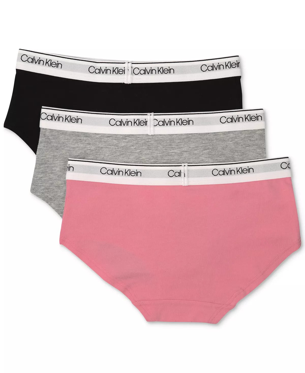 Calvin Klein Ladies' Seamless Briefs, 3-pack Color Black/Cashe