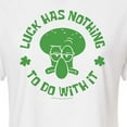 thumbnail image 3 of SpongeBob SquarePants - Squidward Luck  - Juniors Cropped Cotton Blend T-Shirt, 3 of 6
