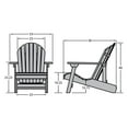thumbnail image 4 of King Hamilton Adirondack Chair, 4 of 5