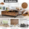 thumbnail image 5 of Gymax 43'' Lift Top CoffeeTable W/ Storage Compartment & Metal Frame Coffee, 5 of 10