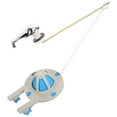thumbnail image 4 of 1 Set Toilet Flapper Replacement Kit Toilet Handle Tank Flush Lever Toilet Replacement Part, 4 of 6