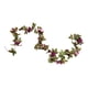 thumbnail image 2 of Simulación Flor Vid Flores Plantas de Flores Colgantes Artificiales Rosado morado, 2 of 6